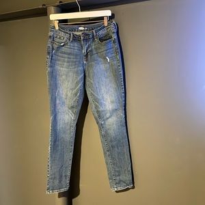 Old Navy Curvy Long Skinny Jeans